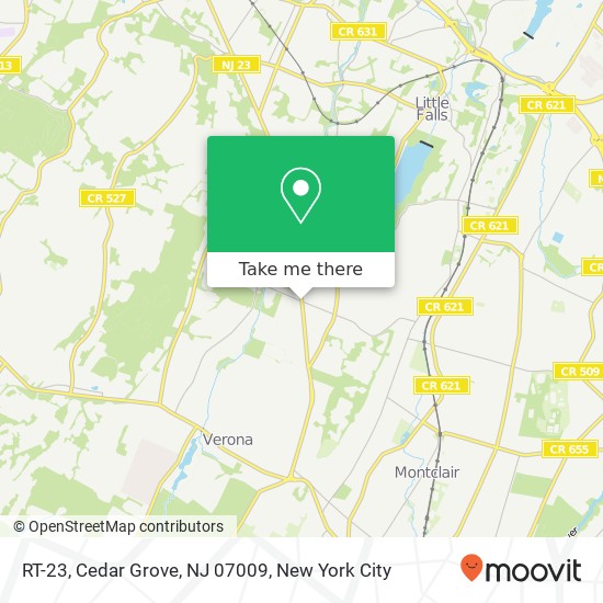 RT-23, Cedar Grove, NJ 07009 map
