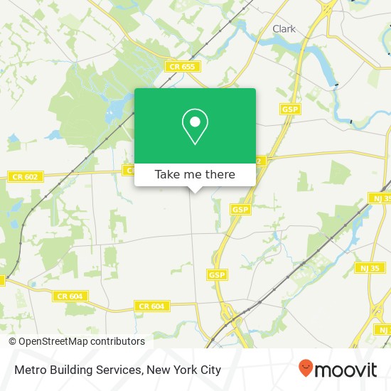 Metro Building Services map