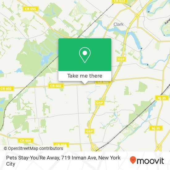 Pets Stay-You'Re Away, 719 Inman Ave map