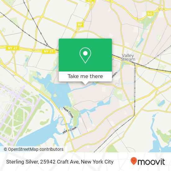 Mapa de Sterling Silver, 25942 Craft Ave