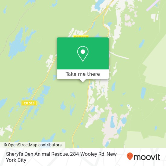 Sheryl's Den Animal Rescue, 284 Wooley Rd map