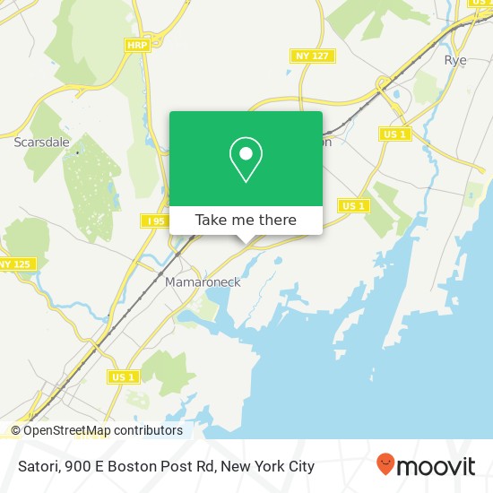 Satori, 900 E Boston Post Rd map