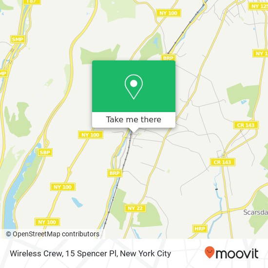Mapa de Wireless Crew, 15 Spencer Pl