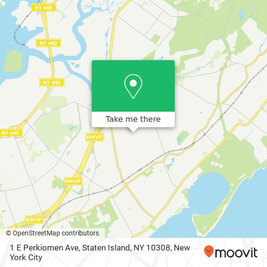 1 E Perkiomen Ave, Staten Island, NY 10308 map