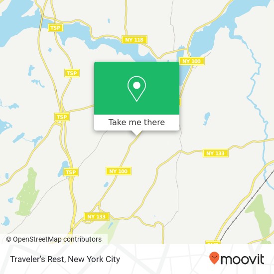 Traveler's Rest map