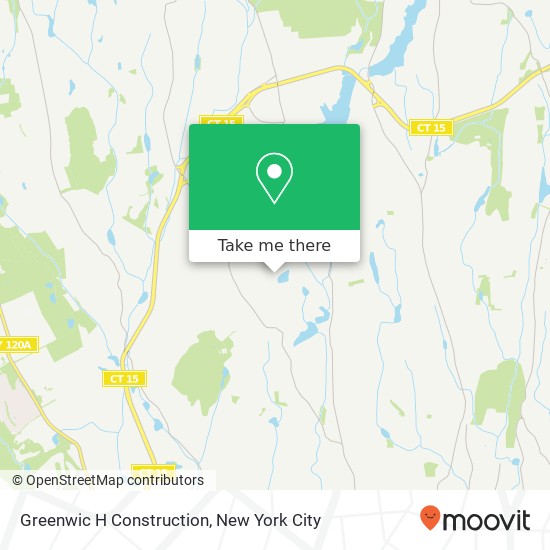 Mapa de Greenwic H Construction