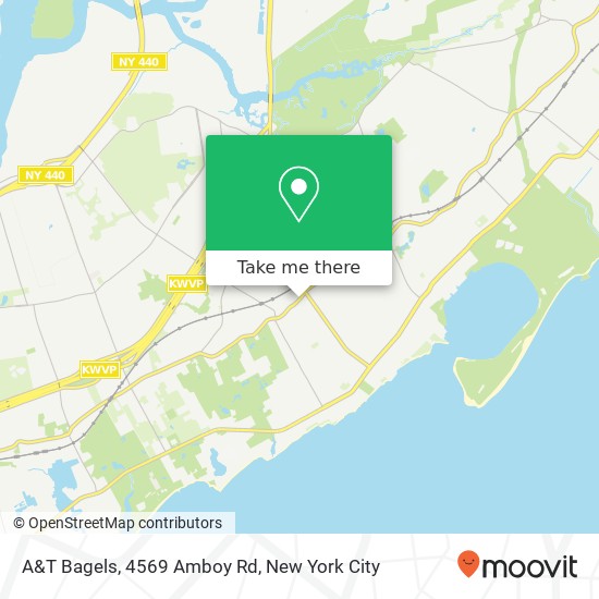 A&T Bagels, 4569 Amboy Rd map