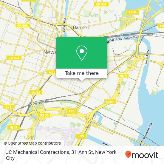 JC Mechanical Contractions, 31 Ann St map