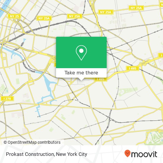 Mapa de Prokast Construction