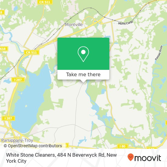 White Stone Cleaners, 484 N Beverwyck Rd map