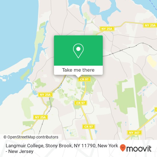 Langmuir College, Stony Brook, NY 11790 map