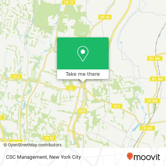 CSC Management map