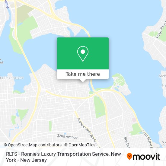 Mapa de RLTS - Ronnie's Luxury Transportation Service