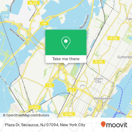 Plaza Dr, Secaucus, NJ 07094 map