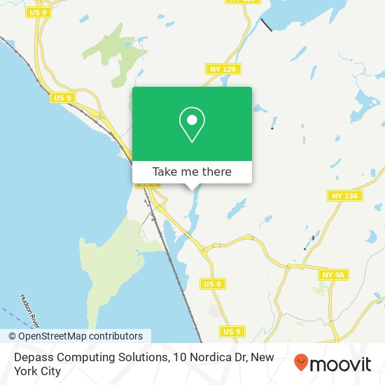 Mapa de Depass Computing Solutions, 10 Nordica Dr