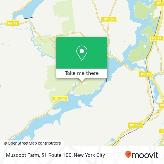 Muscoot Farm, 51 Route 100 map