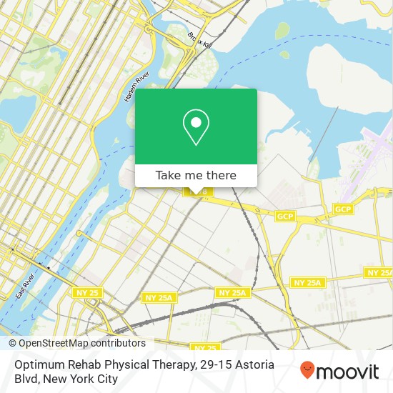 Optimum Rehab Physical Therapy, 29-15 Astoria Blvd map