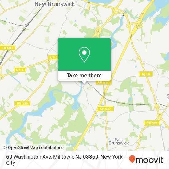 60 Washington Ave, Milltown, NJ 08850 map