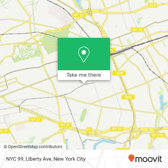 Mapa de NYC 99, Liberty Ave