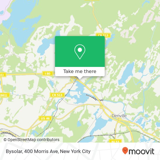 Mapa de Bysolar, 400 Morris Ave