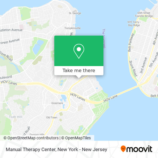 Manual Therapy Center map