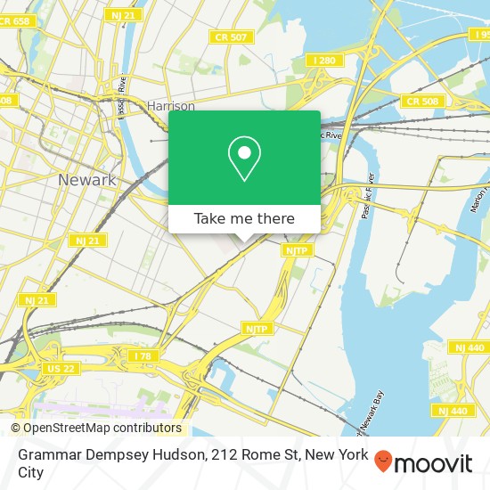 Mapa de Grammar Dempsey Hudson, 212 Rome St