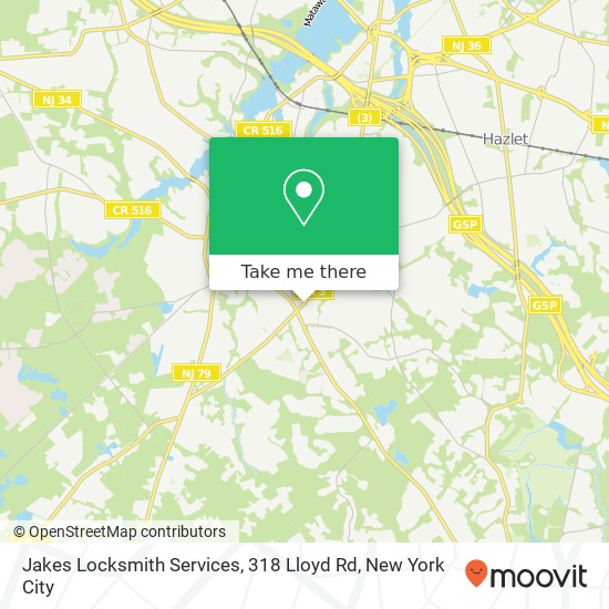 Jakes Locksmith Services, 318 Lloyd Rd map