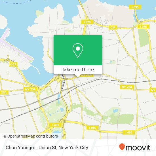 Mapa de Chon Youngmi, Union St