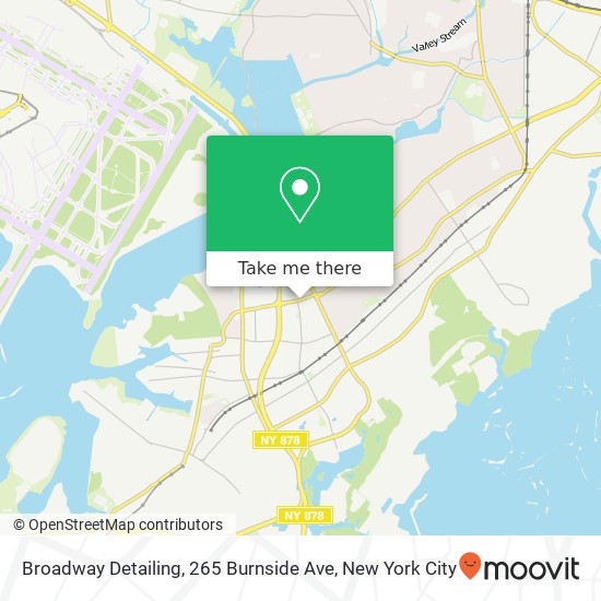 Mapa de Broadway Detailing, 265 Burnside Ave