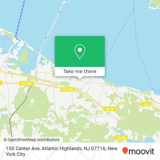 100 Center Ave, Atlantic Highlands, NJ 07716 map