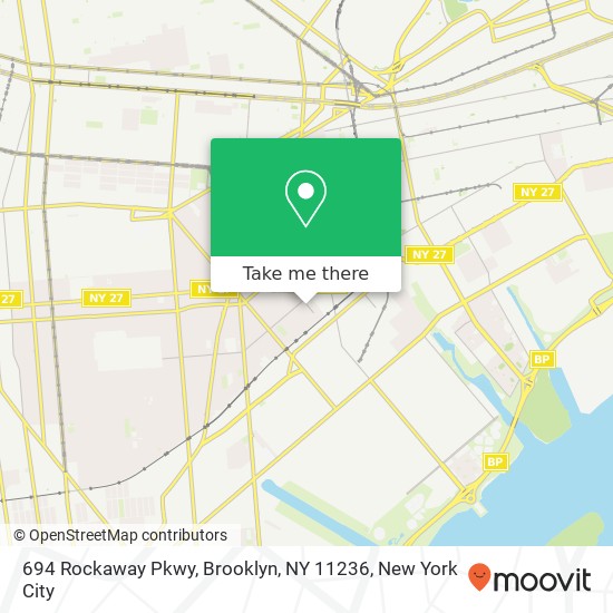 694 Rockaway Pkwy, Brooklyn, NY 11236 map