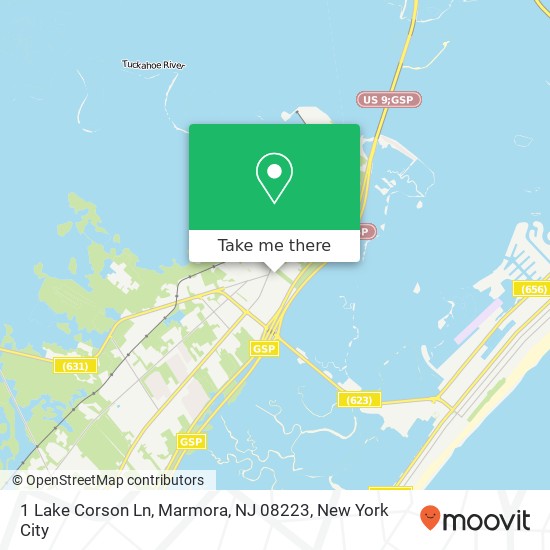 1 Lake Corson Ln, Marmora, NJ 08223 map