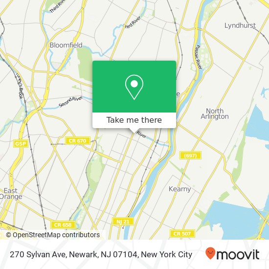 270 Sylvan Ave, Newark, NJ 07104 map