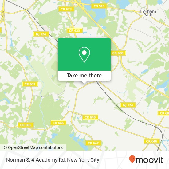 Mapa de Norman S, 4 Academy Rd