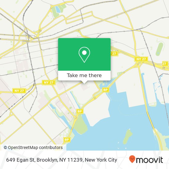 649 Egan St, Brooklyn, NY 11239 map