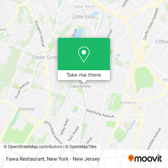 Mapa de Fawa Restaurant