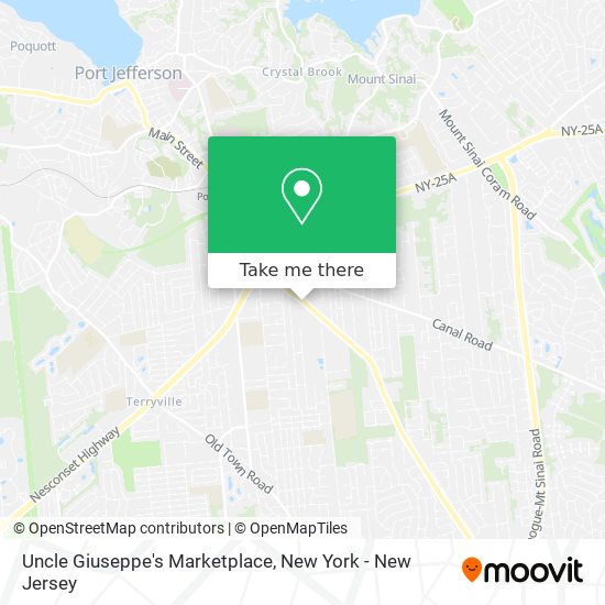 Uncle Giuseppe's Marketplace map