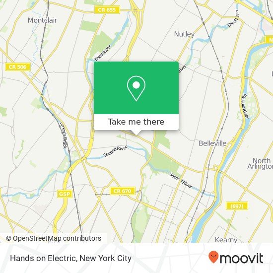 Mapa de Hands on Electric