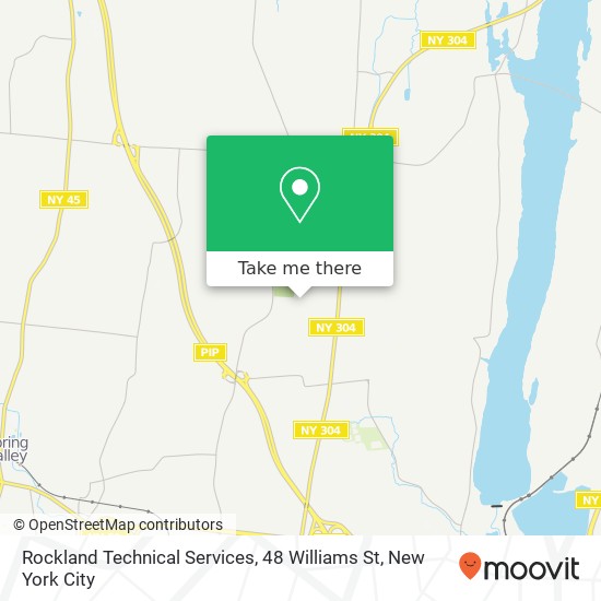 Rockland Technical Services, 48 Williams St map