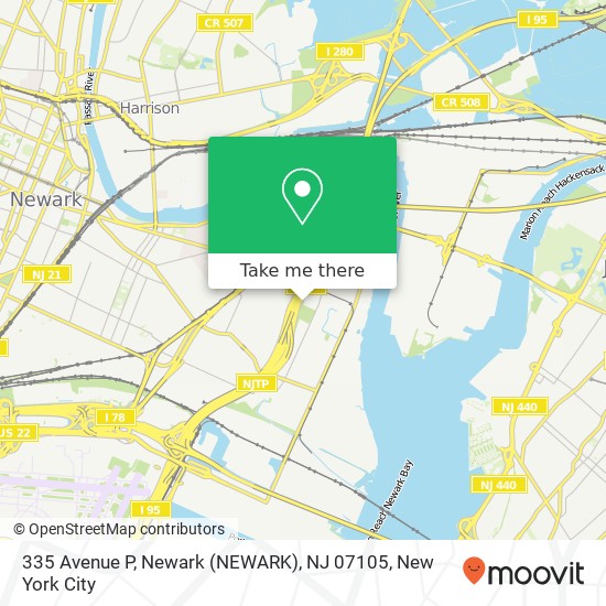 335 Avenue P, Newark (NEWARK), NJ 07105 map