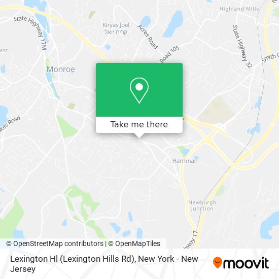 Lexington Hl (Lexington Hills Rd) map