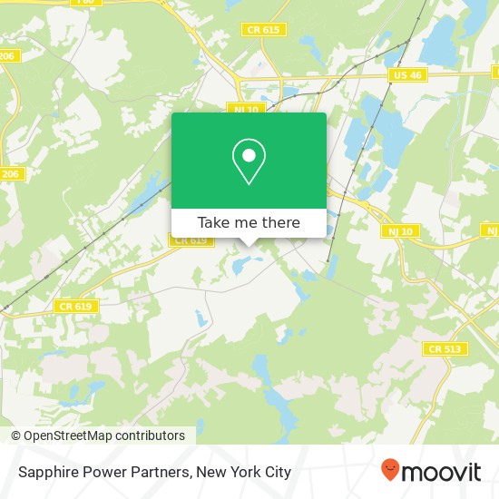 Sapphire Power Partners map