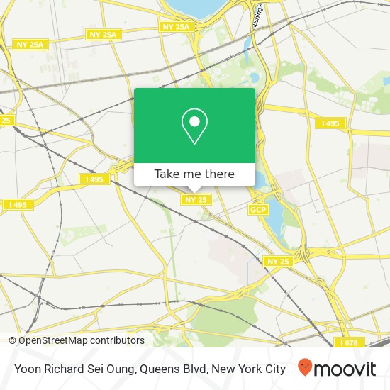 Mapa de Yoon Richard Sei Oung, Queens Blvd