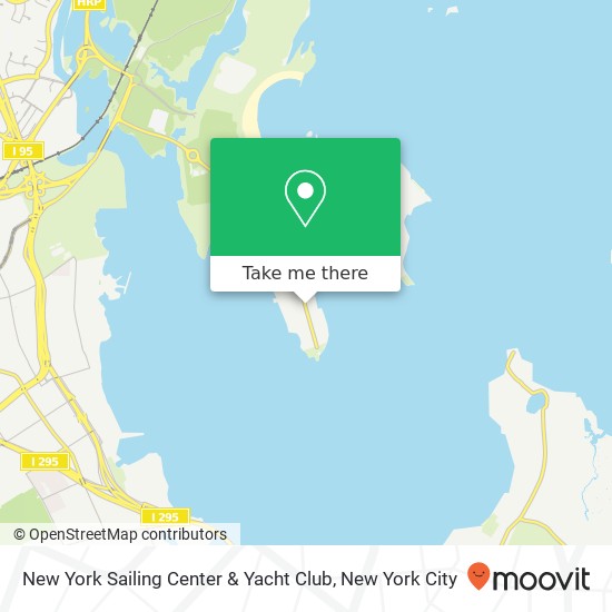 New York Sailing Center & Yacht Club map