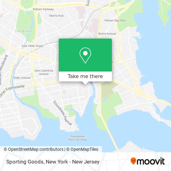 Sporting Goods map