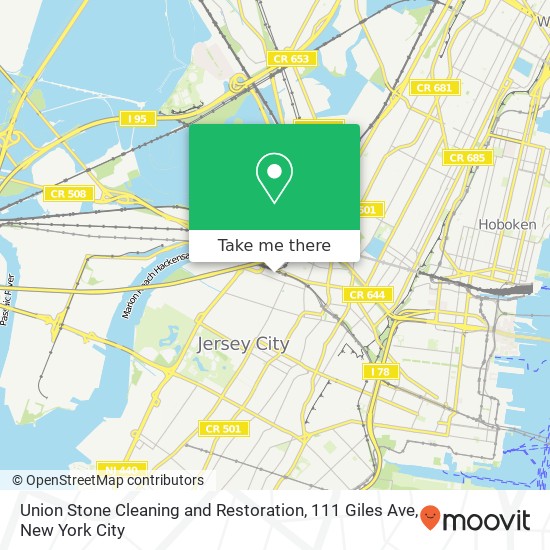 Union Stone Cleaning and Restoration, 111 Giles Ave map