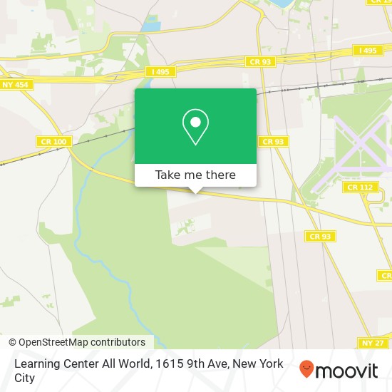 Mapa de Learning Center All World, 1615 9th Ave