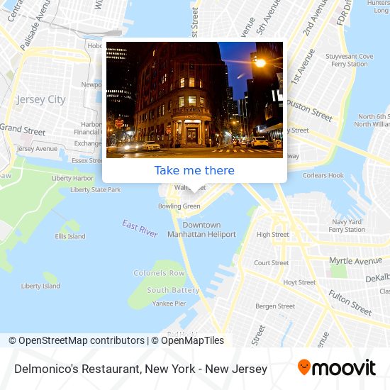 Delmonico's Restaurant map