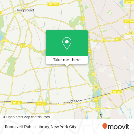 Mapa de Roosevelt Public Library