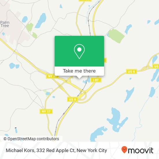 Michael Kors, 332 Red Apple Ct map